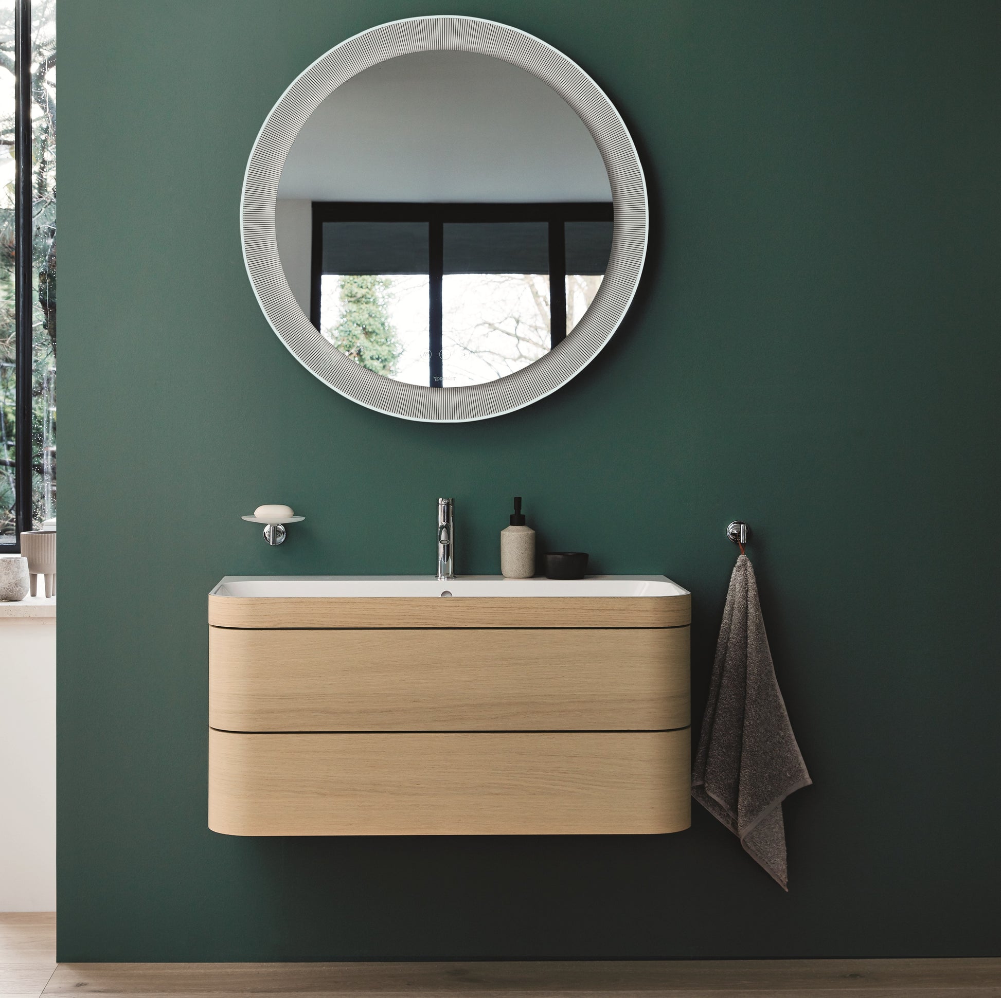 Duravit Starck T håndklædekrog krom, 50x73mm