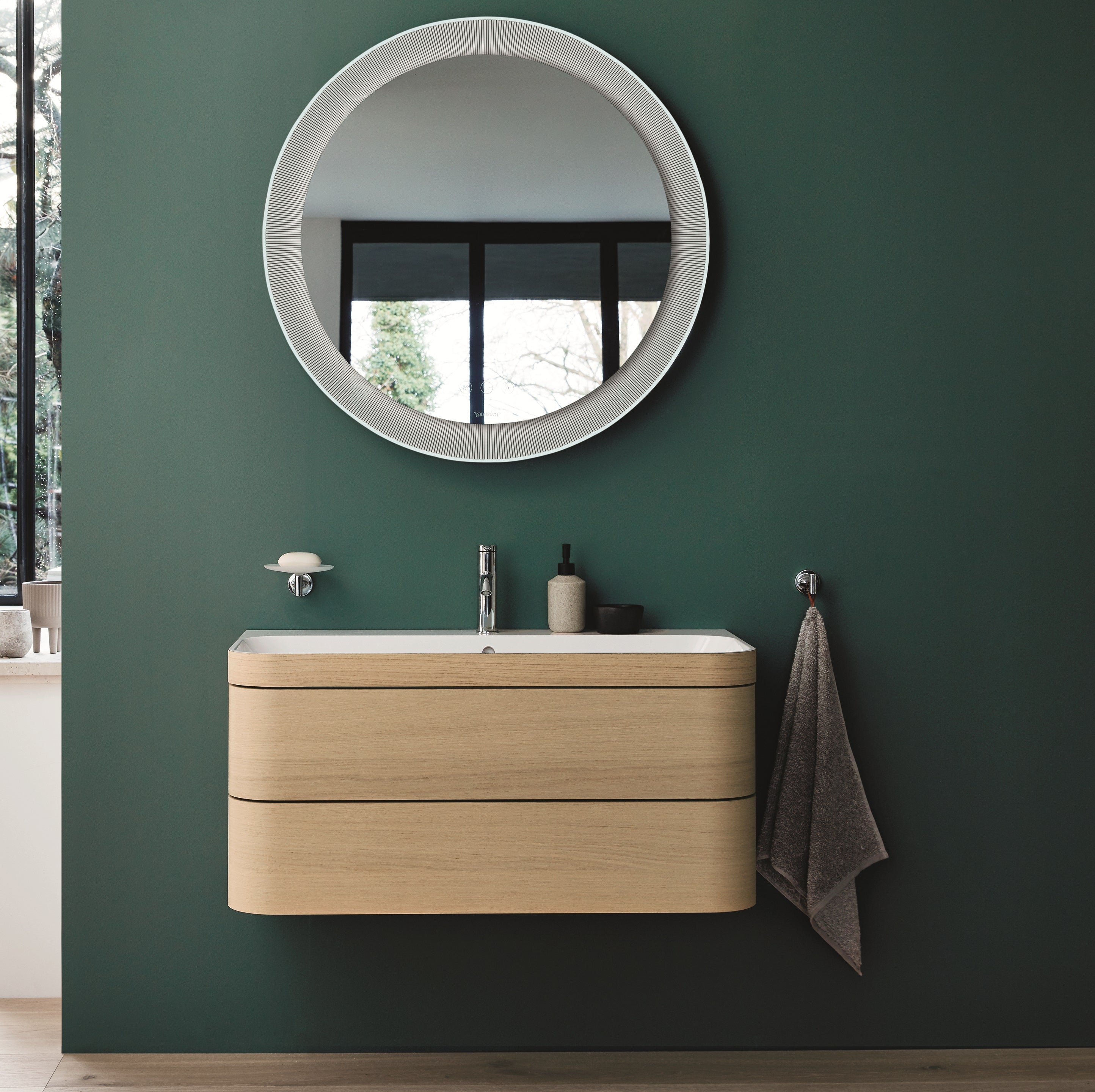 Duravit Starck T håndklædekrog krom, 50x73mm