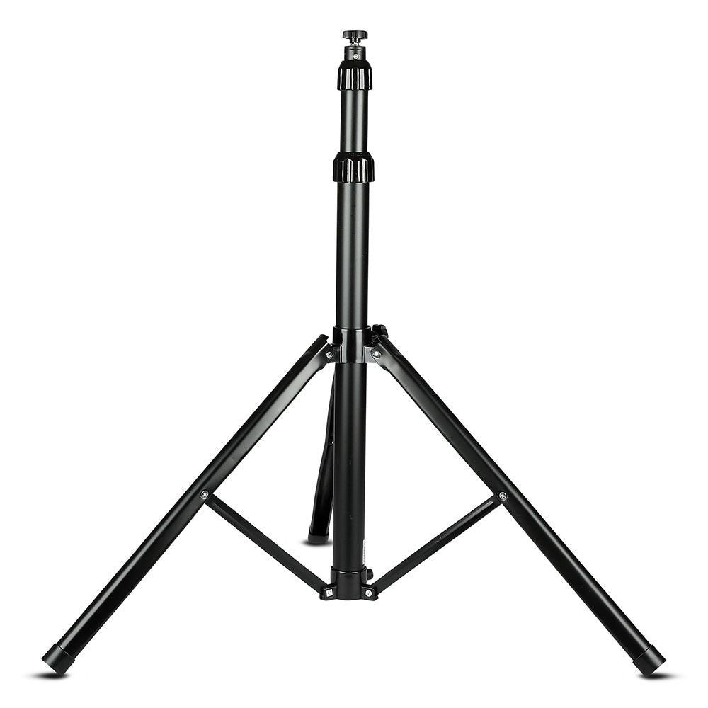 V-Tac Stander til projektører - Tripod, sort, sammenklappelig