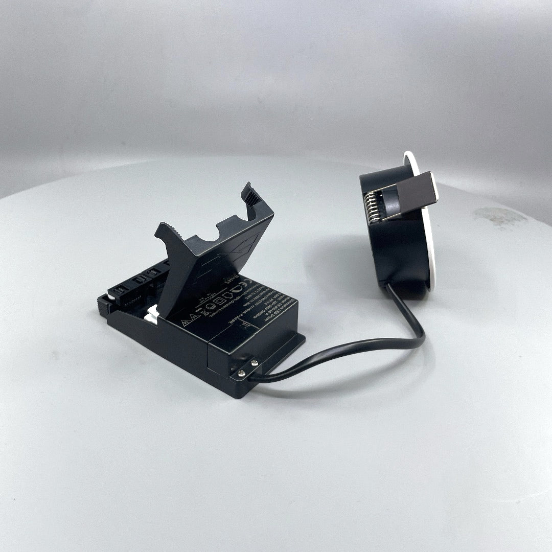 Daxtor EXO 30 Low Profile LED downlight 6W 3000K – mat hvid (360° frame 19)