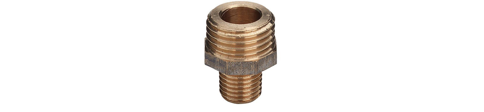 1.1/4" x 1" Rødgods Silicium Bronze gevindfittings overgangsnippel