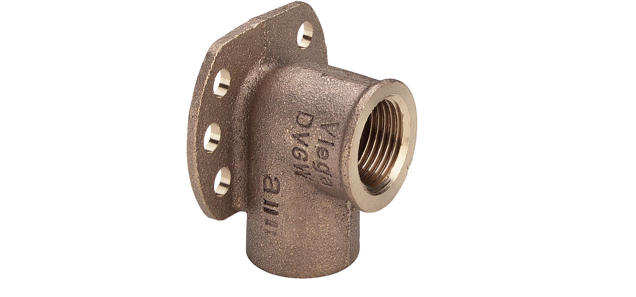 12 mm x 1/2" Lodde dækvinkel