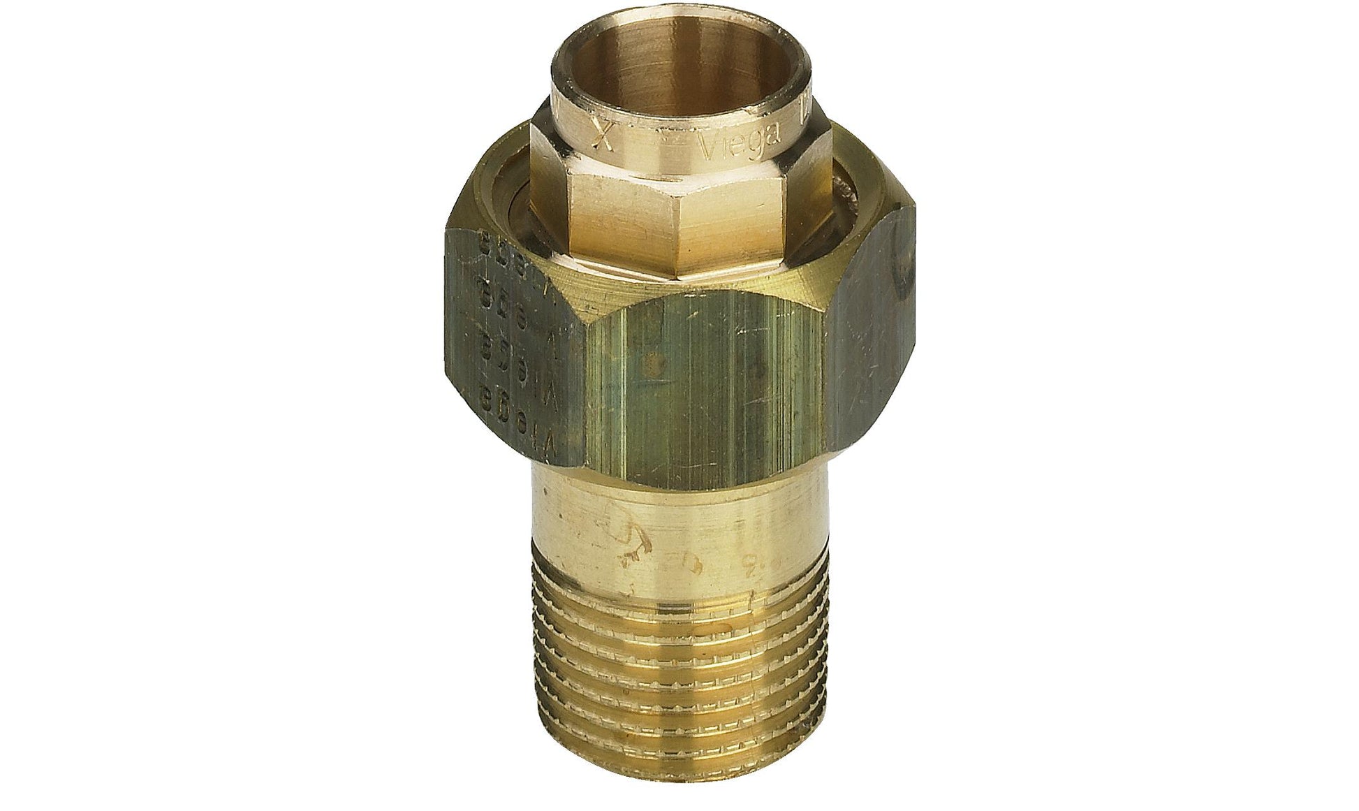 22 mm x 3/4" Lodde union muffe/nippel