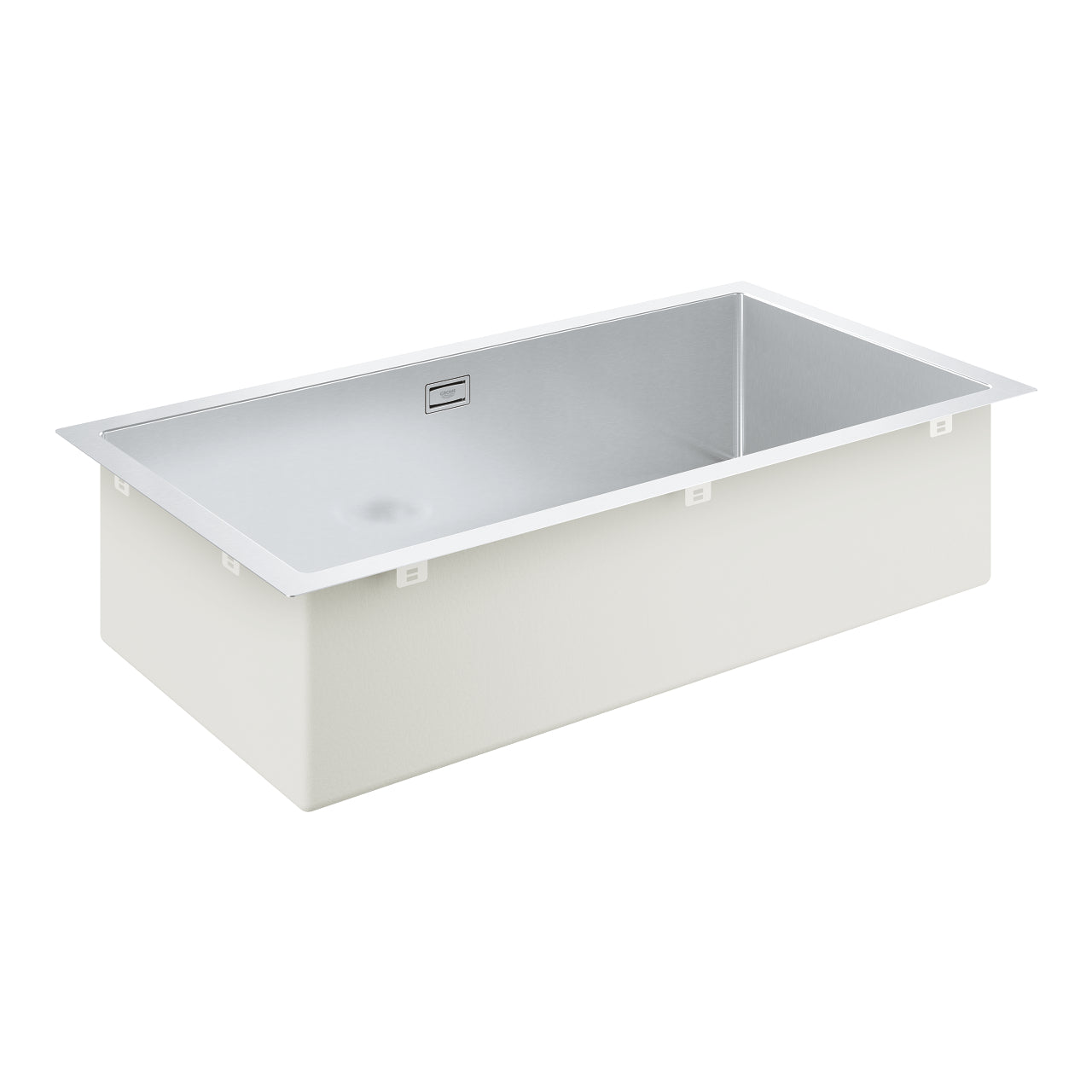 GROHE K700 Rustfri stålvask, under/planlimet/nedfældet 864x464mm