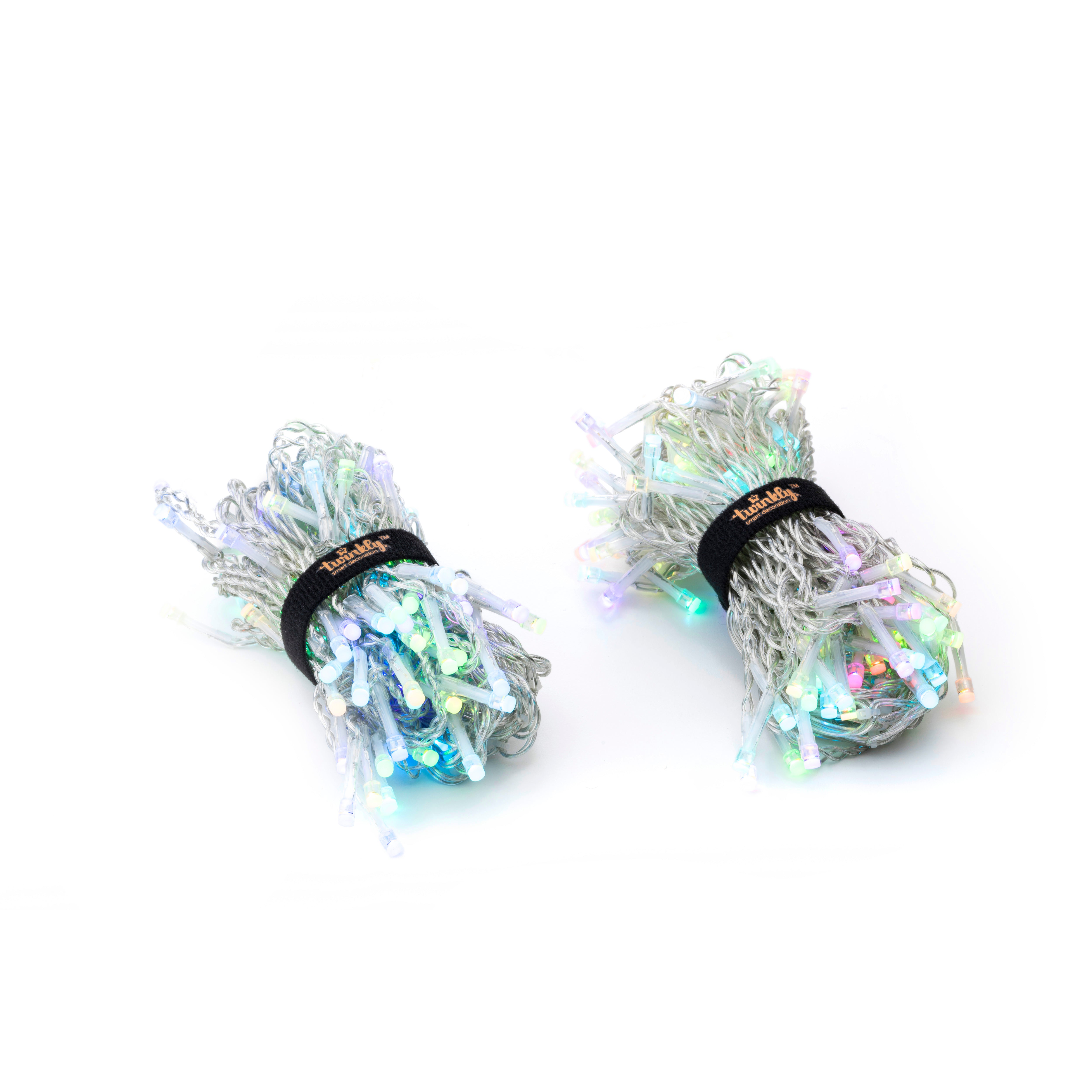 Twinkly Icicle 190 RGB+W LED, app styret lyskæde