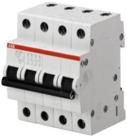 Automatsikring C 10A 4P, SH204-C10