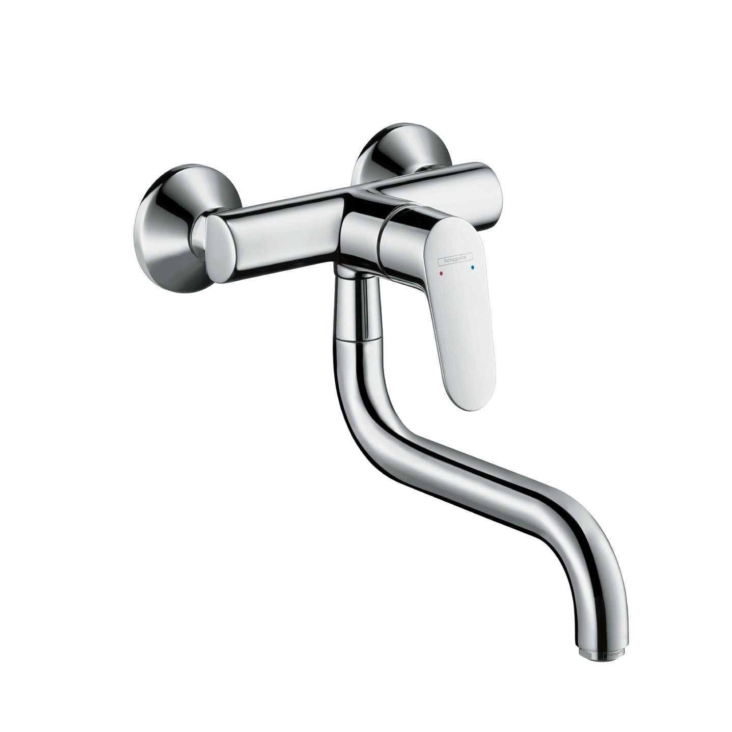 Hansgrohe Focus M41 køkkenarmatur til vægmontering 1jet, krom