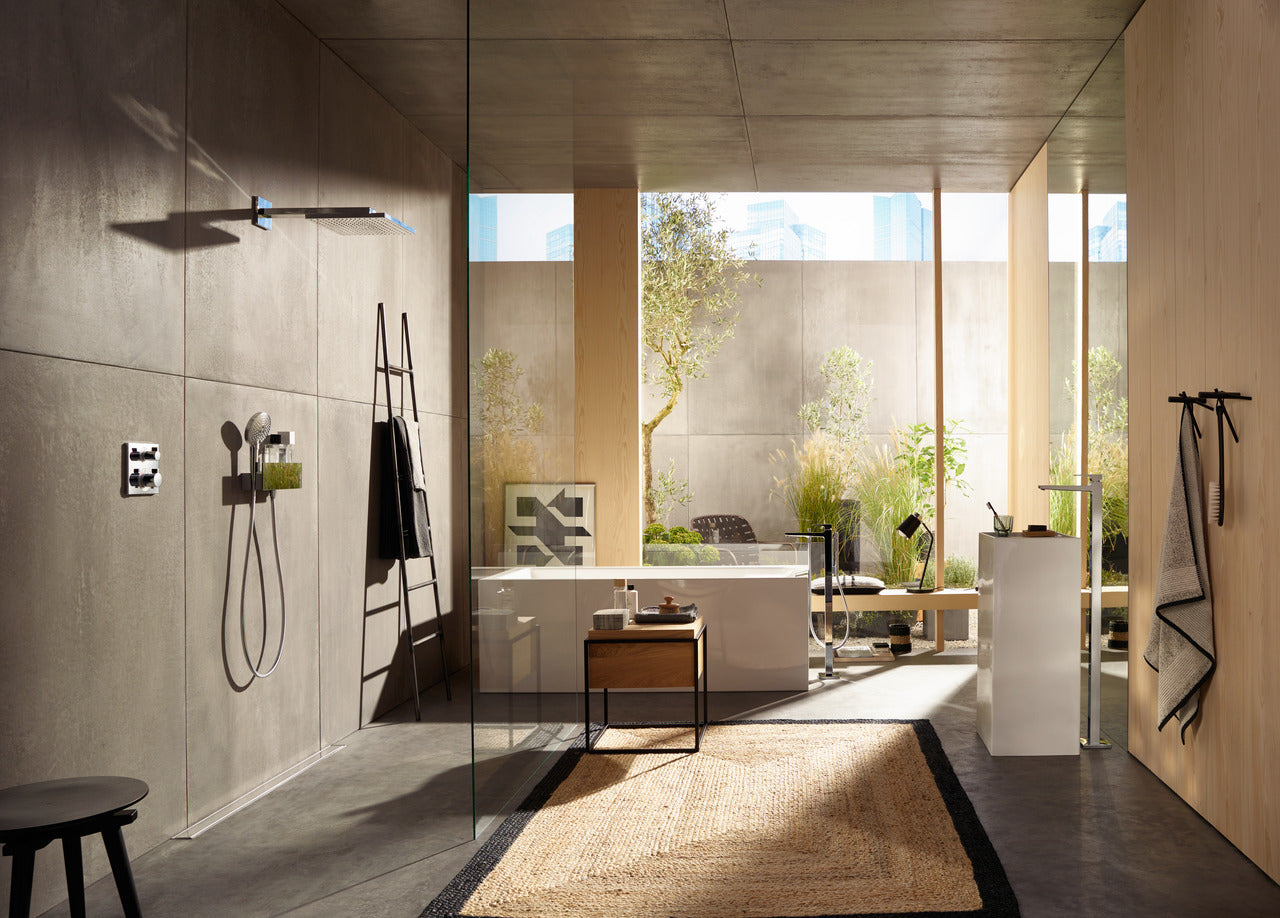 hansgrohe Raindance E 300 1jet hovedbruser t/væg krom