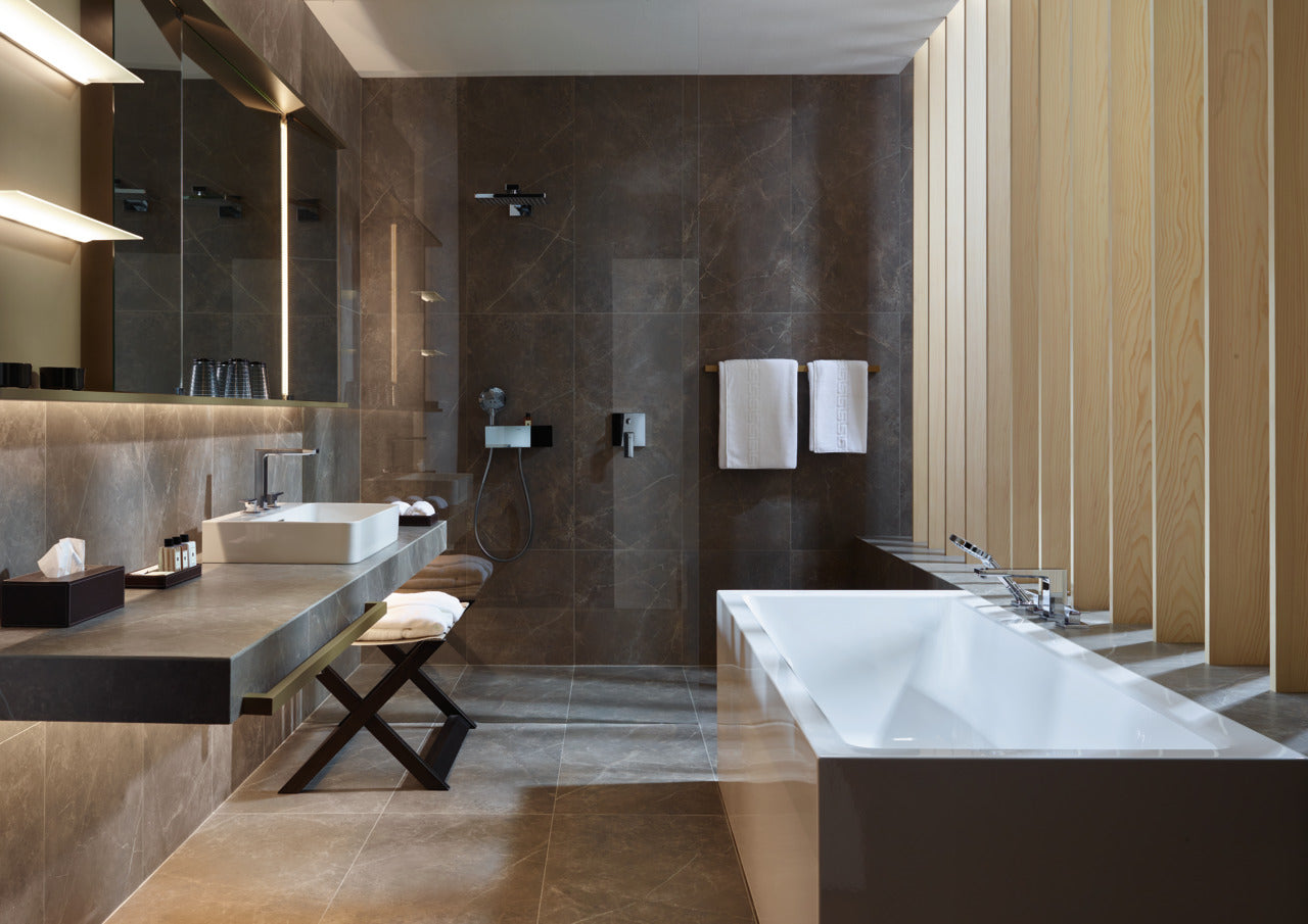 hansgrohe Raindance E 300 1jet hovedbruser t/væg krom