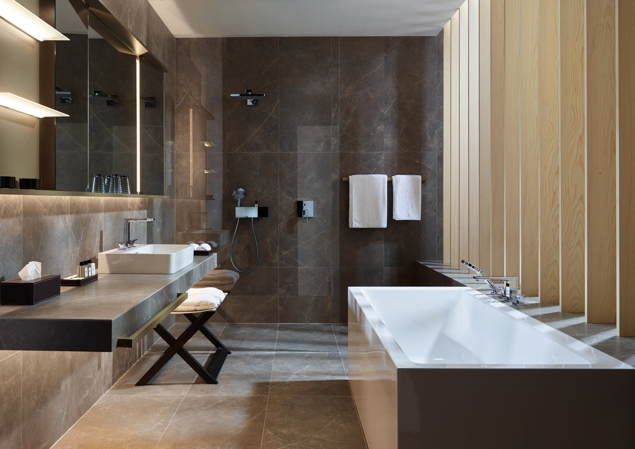 hansgrohe Raindance E 300 1jet hovedbruser t/væg krom