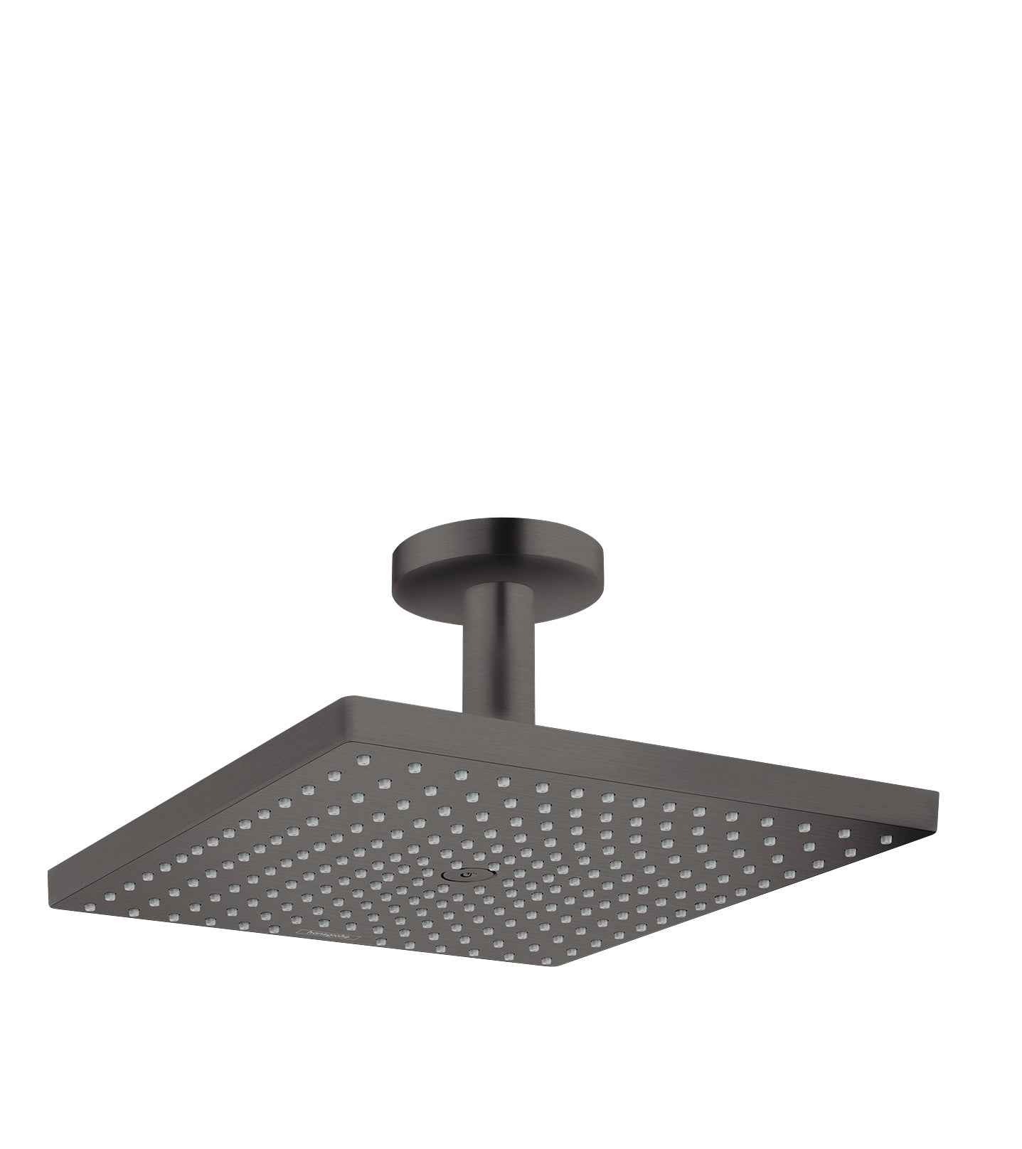 hansgrohe Raindance E300 hovedbruser til loft, børstet sort krom