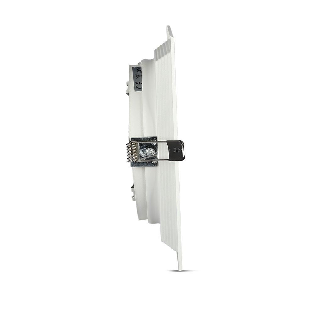V-Tac Indbygningsspot - Hvid, 17,5 x 17,5 cm, G53 AR111