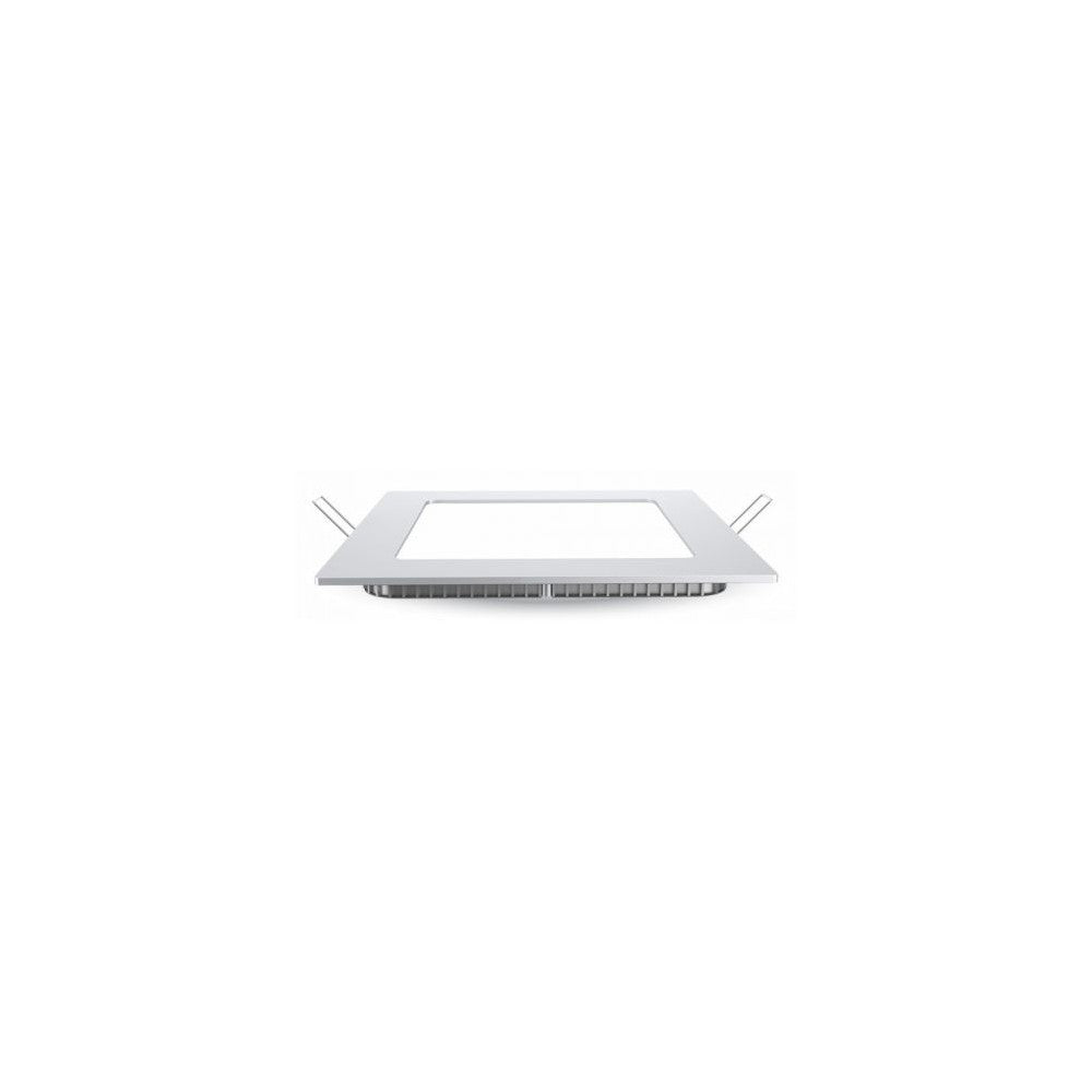 V-Tac 3W LED indbygningspanel - Erstatter 25W - Hul: 7,3 x 7,3 cm - Mål: 8,4 x 8,4 cm - 230V