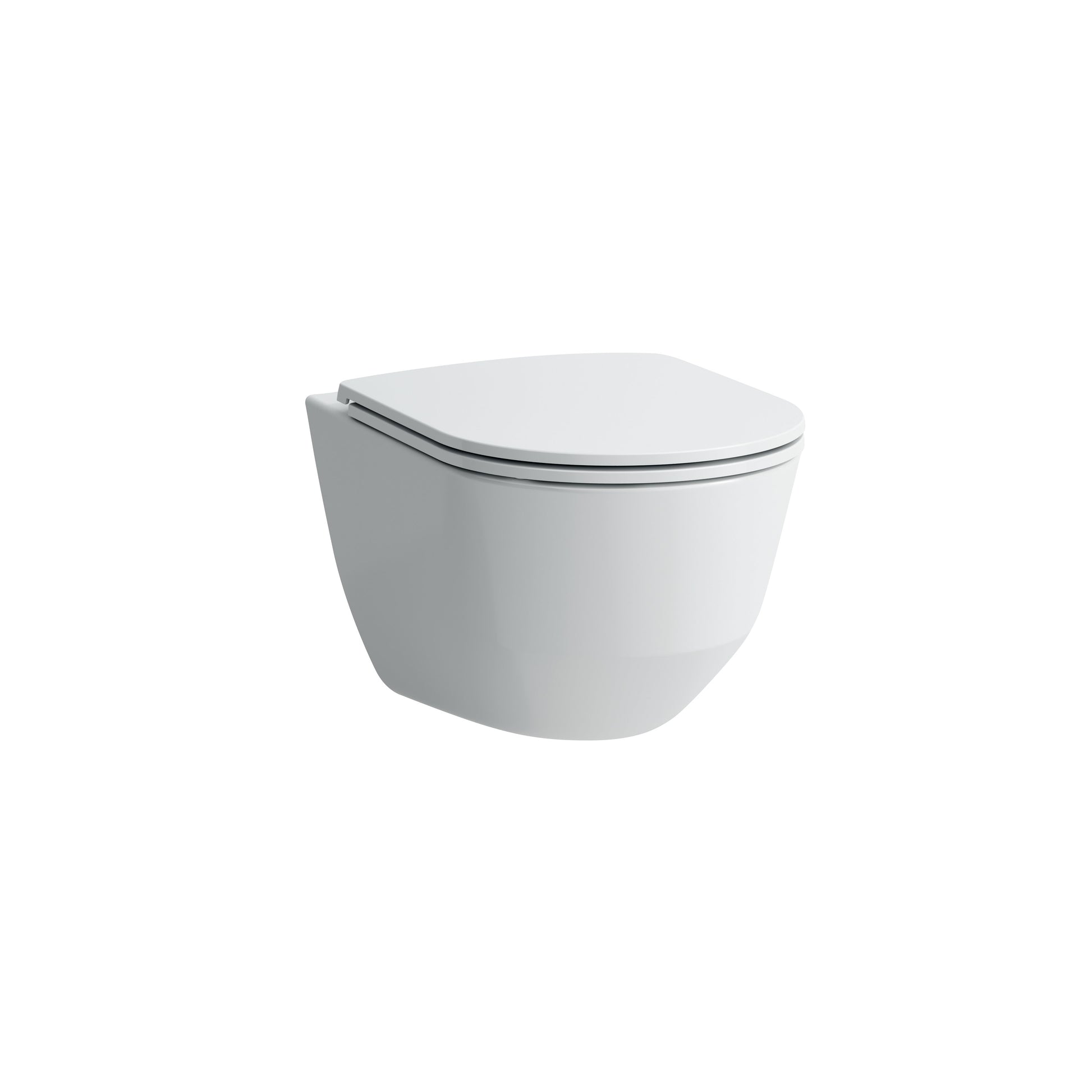 Laufen Pro væghængt toilet, uden skyllekant, rengøringsvenlig, hvid
