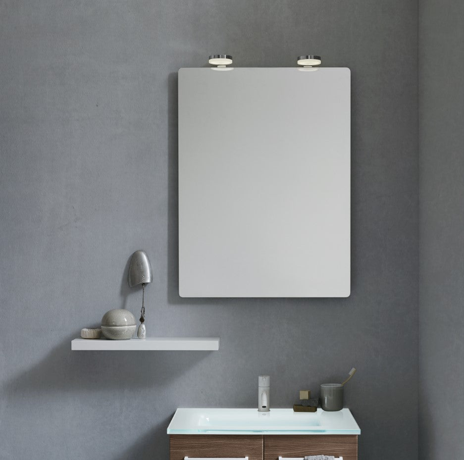 Dansani YOU Spejl Soft 80x60 runde hjør. tilv lamper 12v