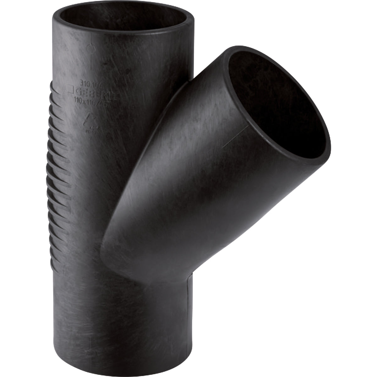 63 x 56 mm x 45° Grenrør Silent db20 Geberit