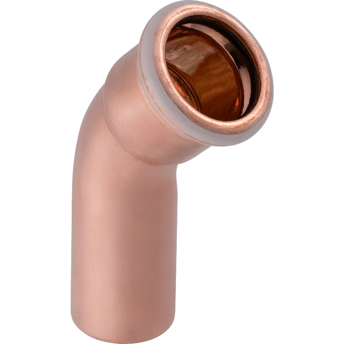 22 mm Bøjning CU 45° muffe/nippel Mapress