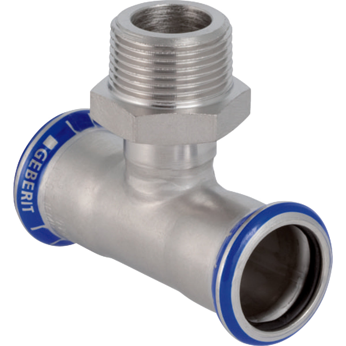 18 x 1/2" x 18mm tee muf/nip/muf Mapress RF