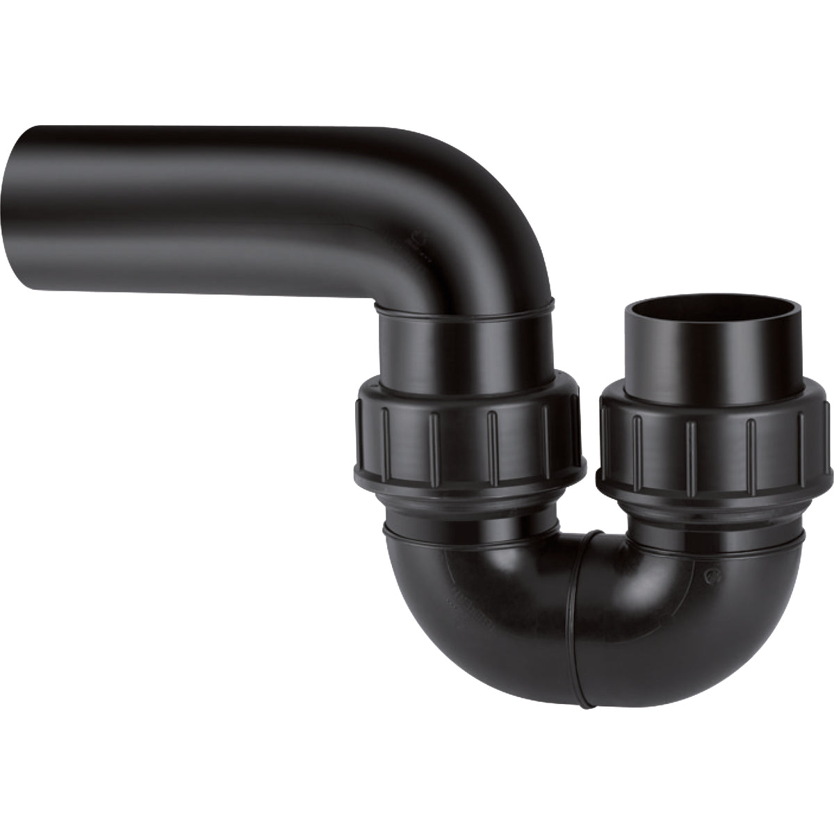 75 mm Universal vandlås sort PEH Geberit