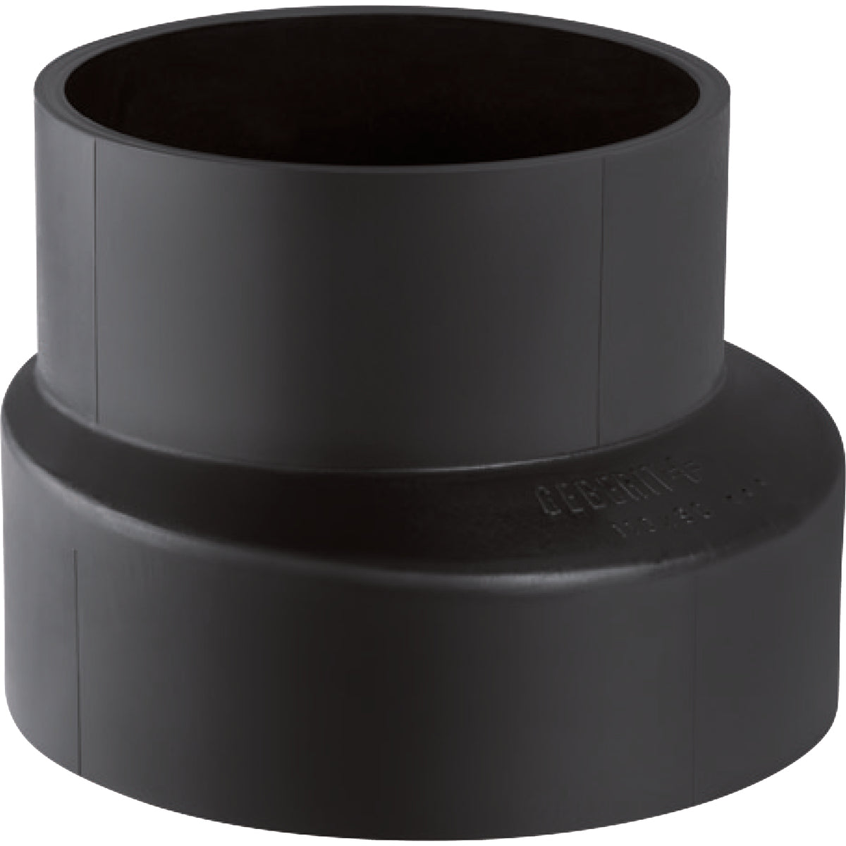 50 x 40 mm Reduktion excentrisk sort PEH Geberit