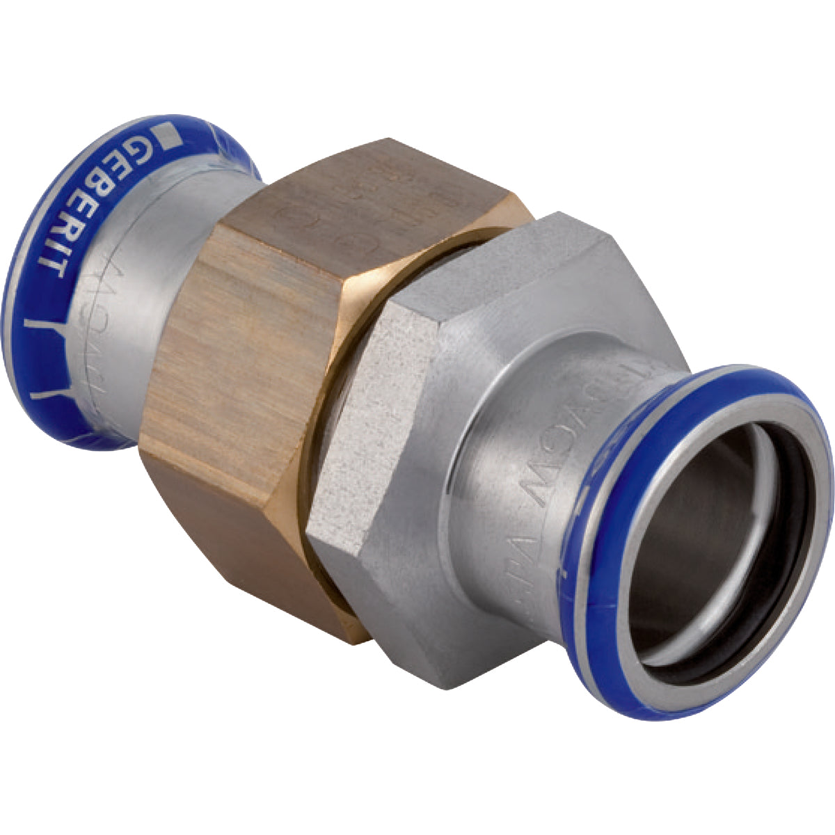 22mm union muf/muf Mapress RF/messing