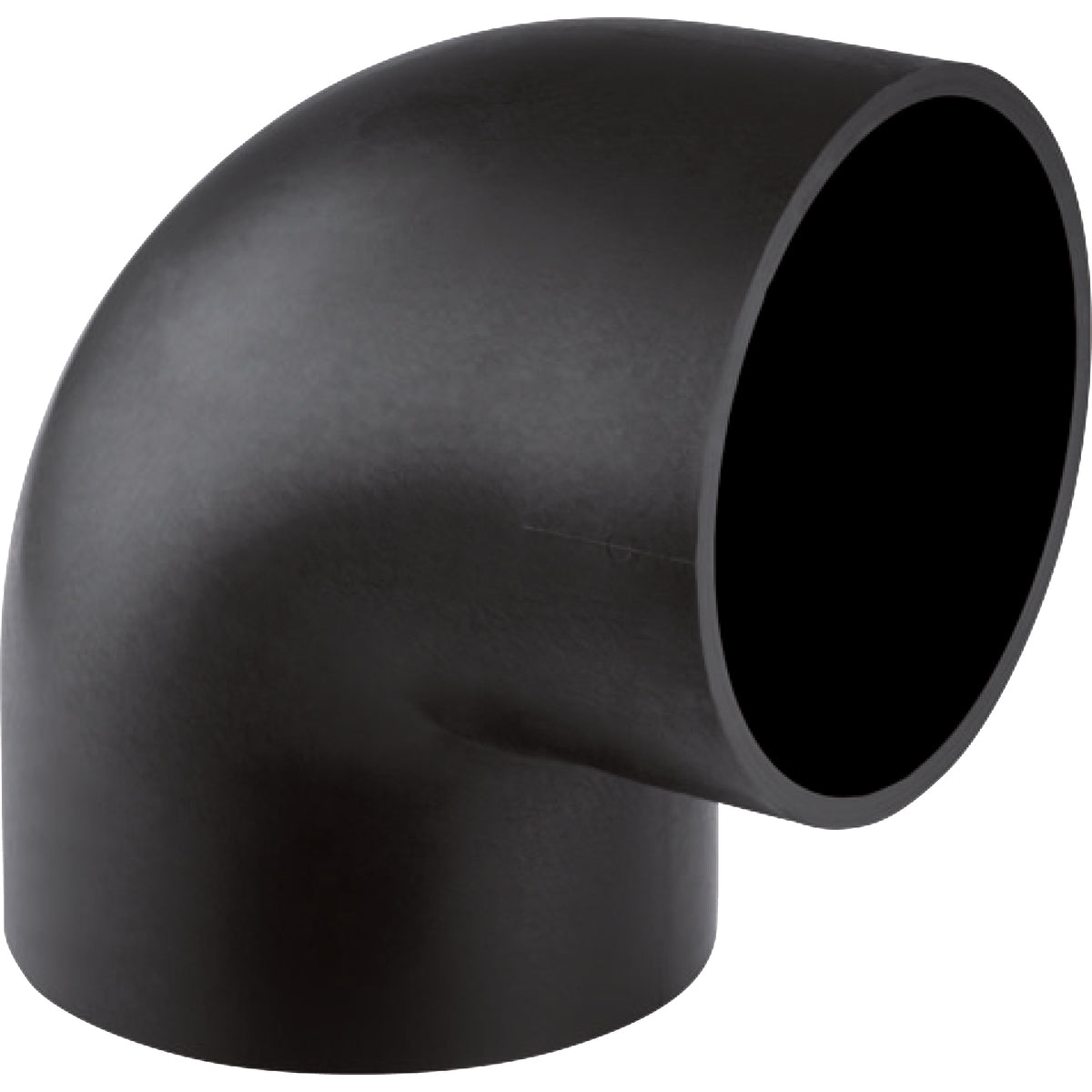 Geberit 110 mm 88,5° sort PEH-afløbsbøjning