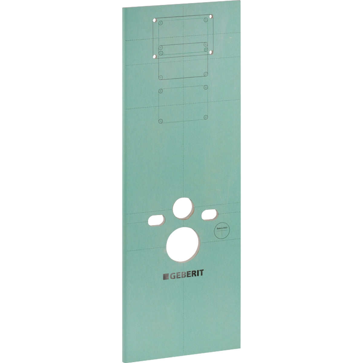 Duofix system-gipsplade til wc-element