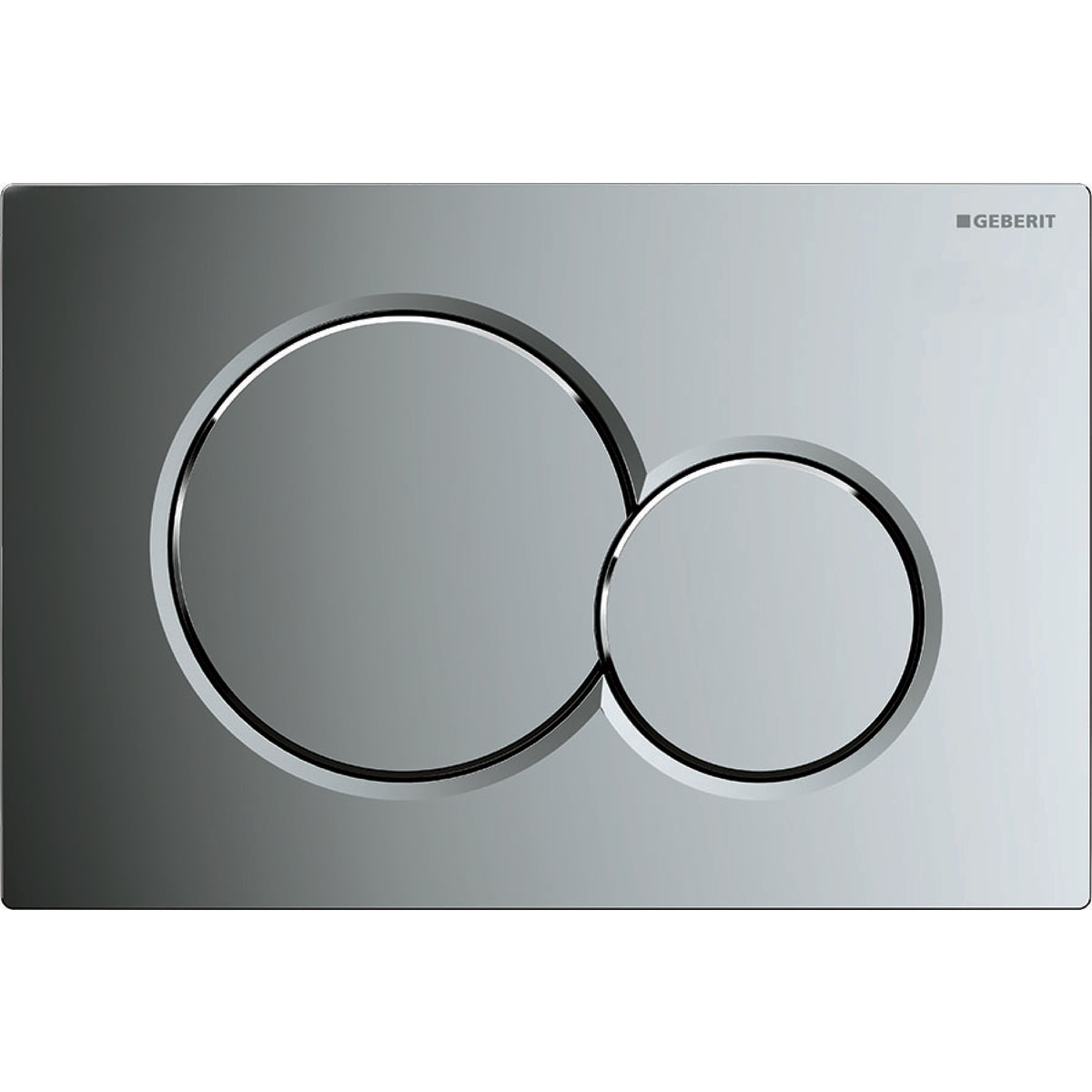 Geberit Sigma 01 betjeningsplade i krom