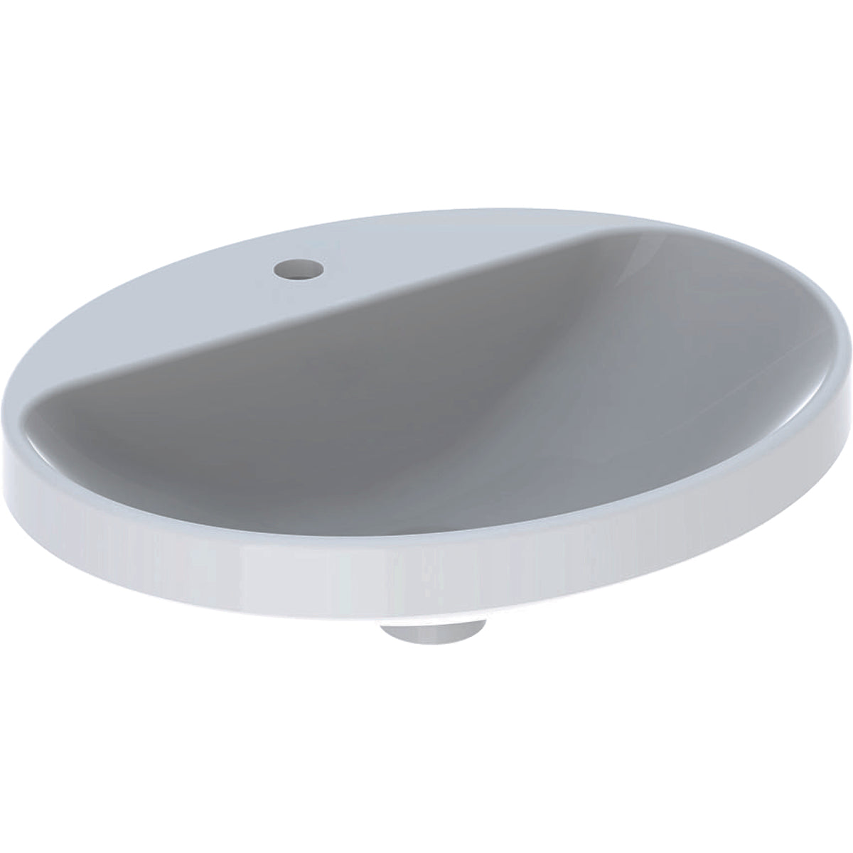 variform vask t/indb. oval 55x45 hvid kt