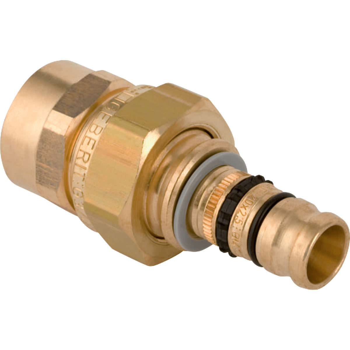 26 mm x 3/4" Union med muffe RG Mepla