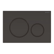 Geberit Sigma 20 betjeningsplade i sort/mat sort
