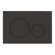 Geberit Sigma 20 betjeningsplade i sort/mat sort