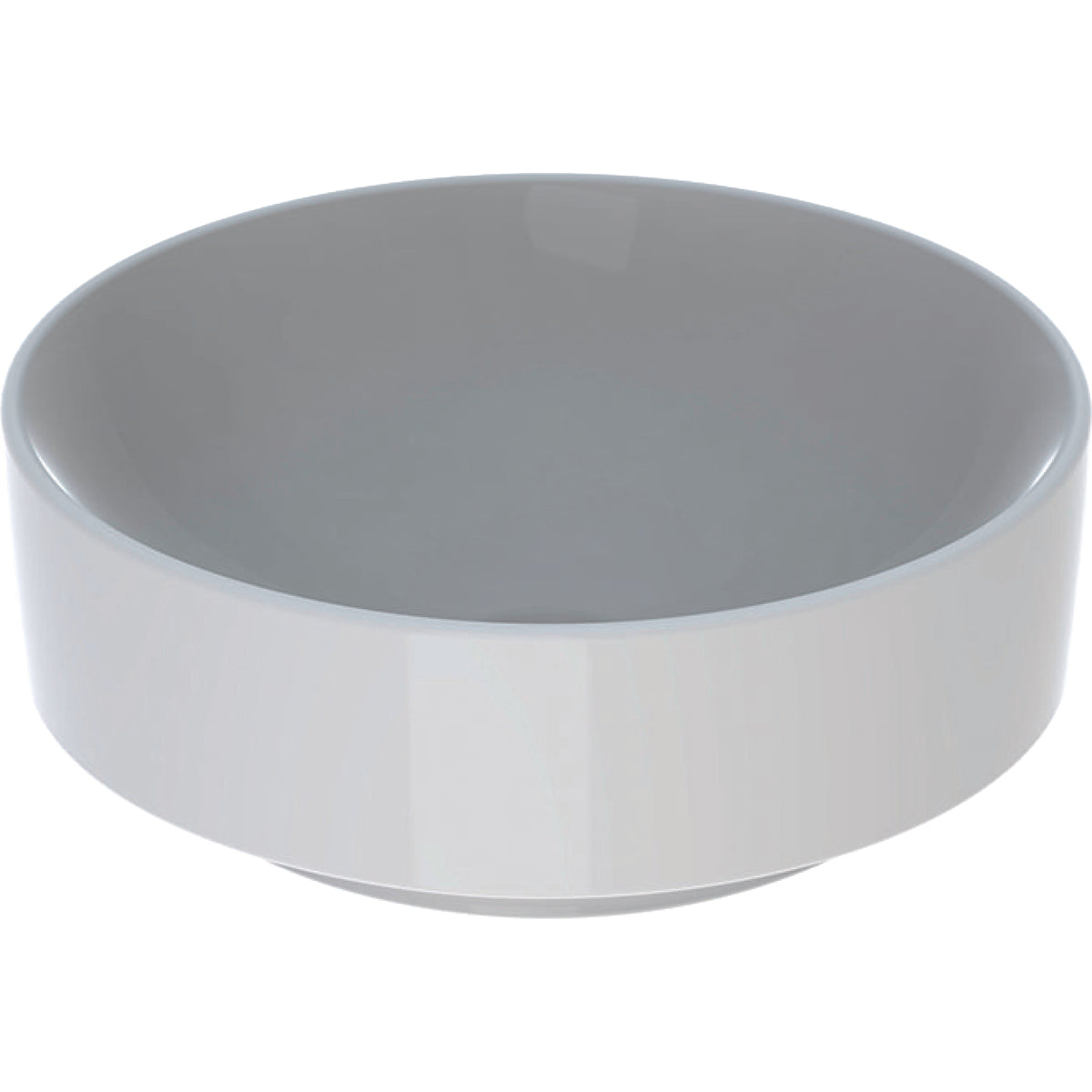 variform vask t/bordmont. d40cm, hvid