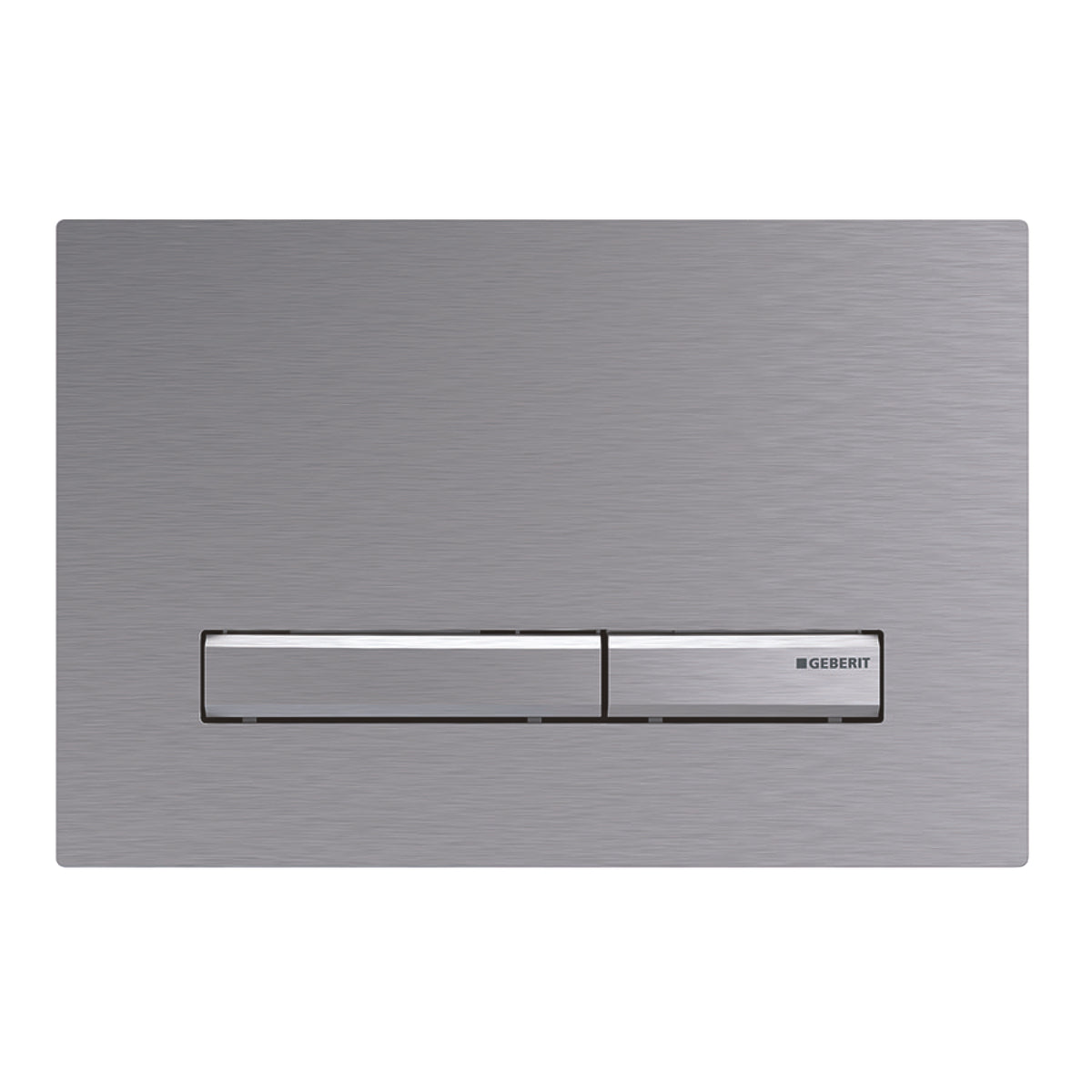 Geberit Sigma 50 betjeningsplade i matforkromet/krom