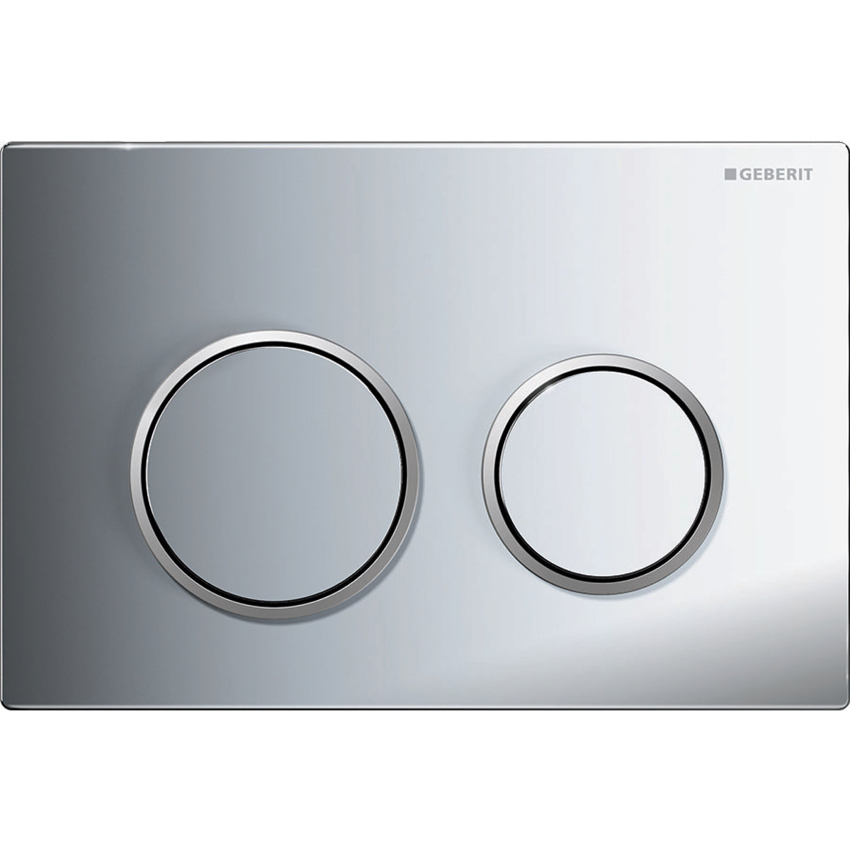 Betjeningsplade Omega 20, Krom/mat/krom