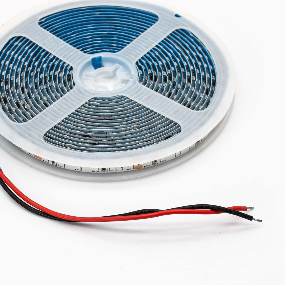 Pink LED-strips på 5 meter med 120 LED pr. meter – 10W/m, 24V, IP65