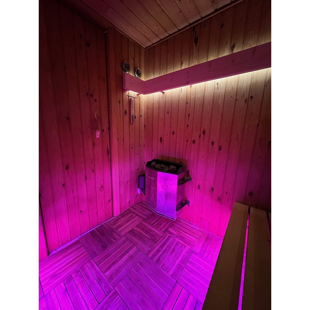 LEDlife RGBW Sauna LED strip - 1M, 14W pr. meter, IP68, 24V