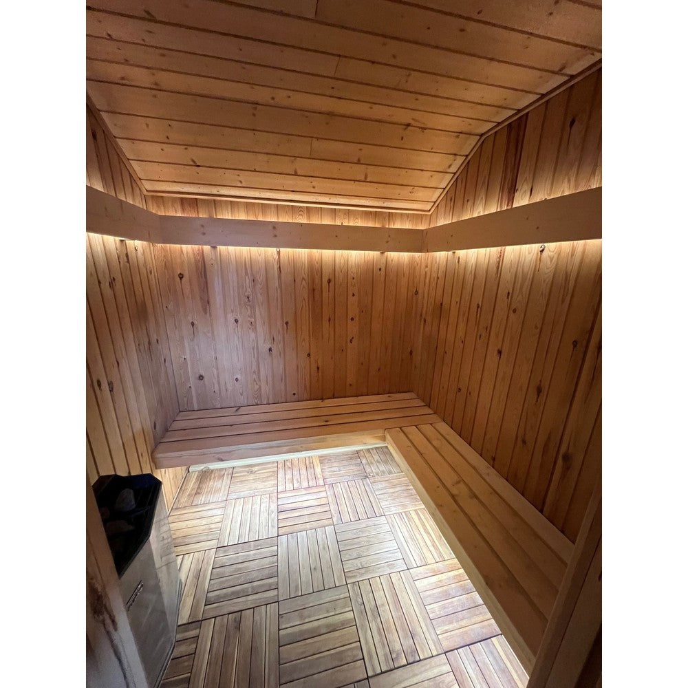 LEDlife RGBW Sauna LED strip - 5M, 14W pr. meter, IP68, 24V, 70W/m, 5000lm/m, RA80, Vandtæt