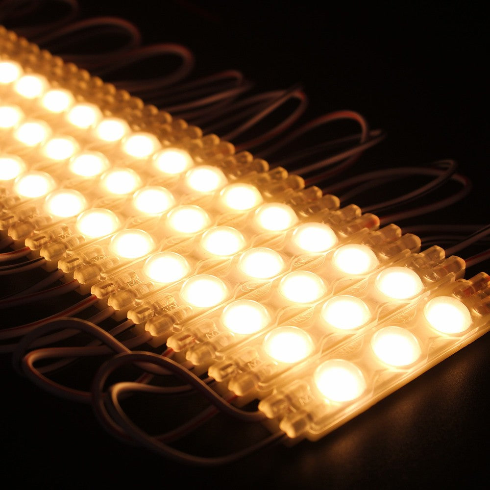 Vandtæt LED modul - 1,1W, IP66, 12V, 115lm/m, RA60, skilte og specialløsninger