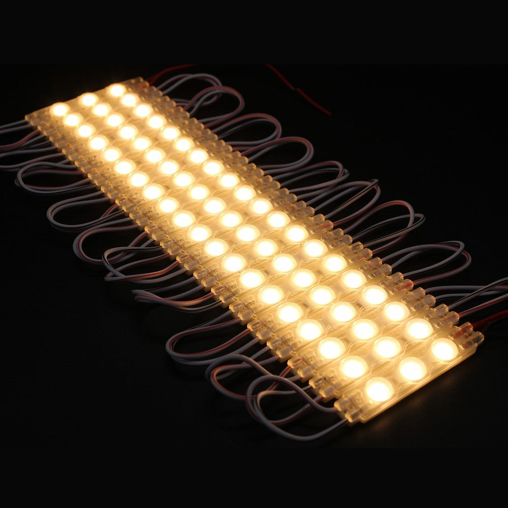 Vandtæt LED modul - 1,1W, IP66, 12V, 115lm/m, RA60, skilte og specialløsninger