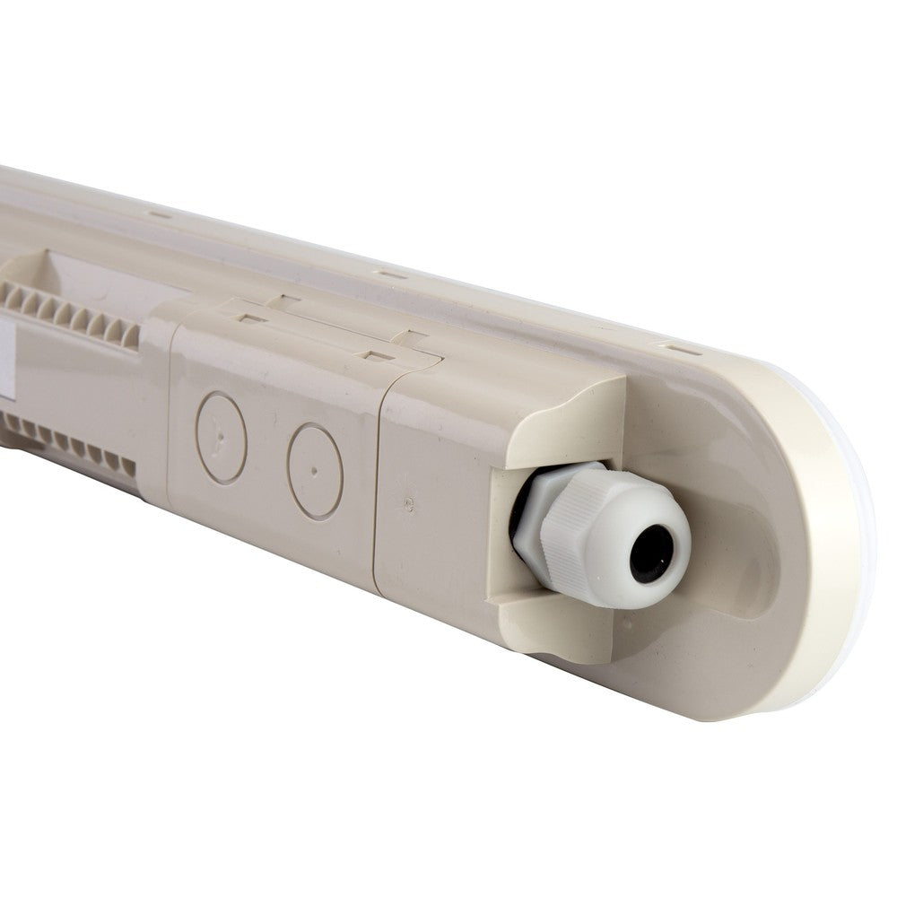 Spectrum Limea Connect 50W LED armatur - 120cm, IP65 vandtæt, 154 lm/W, gennemfortrådet, 230V