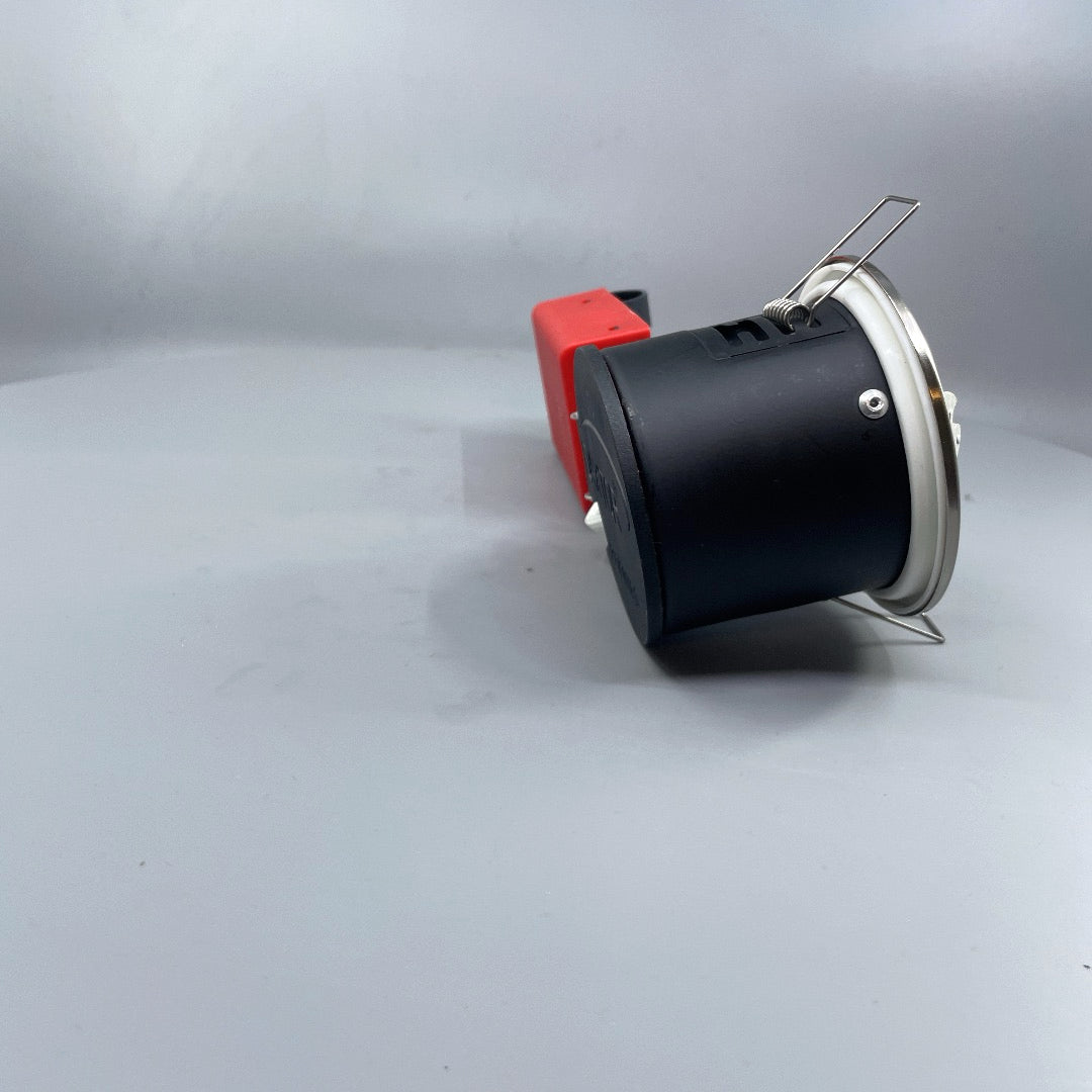 Daxtor Easy 2-Setup MR16 indbygningsspot Ø87 mm – børstet stål (360° frame 19)