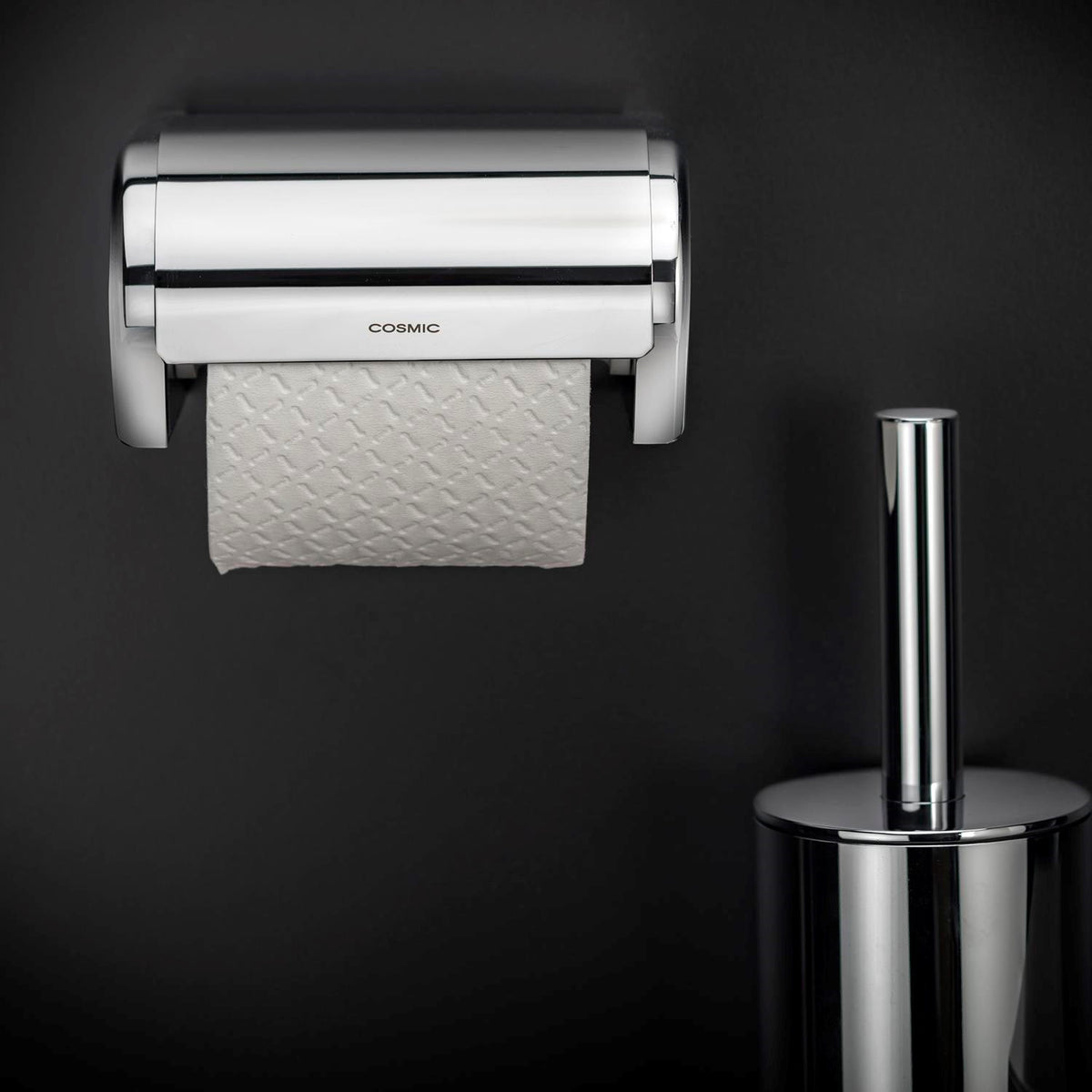 Cosmic Architect toiletpapirholder krom