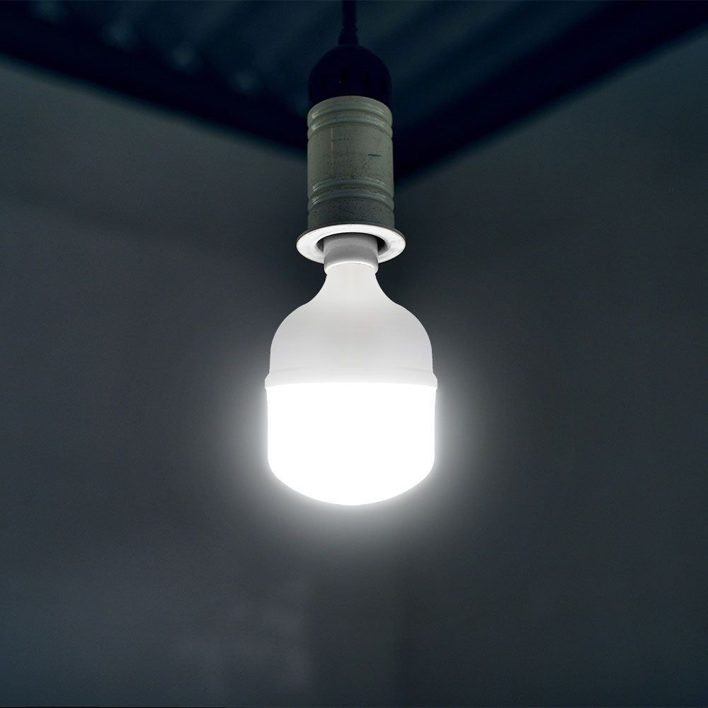 V-Tac 40W LED pære - T120, E27 med E40 ringadapter - 230V, 4320lm, RA80