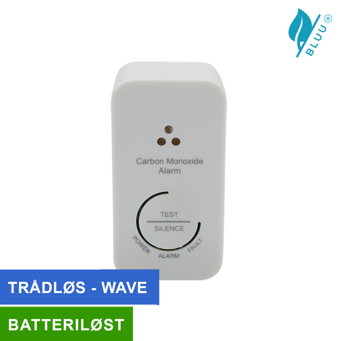 LIFE kuliltealarm BLUU 10+ Trådløs WAVE