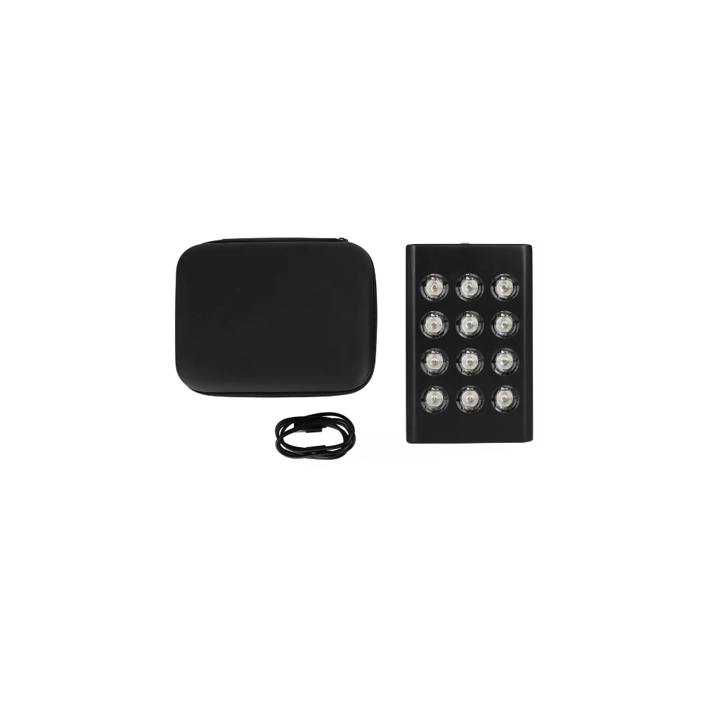 Vitality PRO 60 Infrarød Lysterapi - panel 10W, sort - Effekt: 10W - Input: 230V