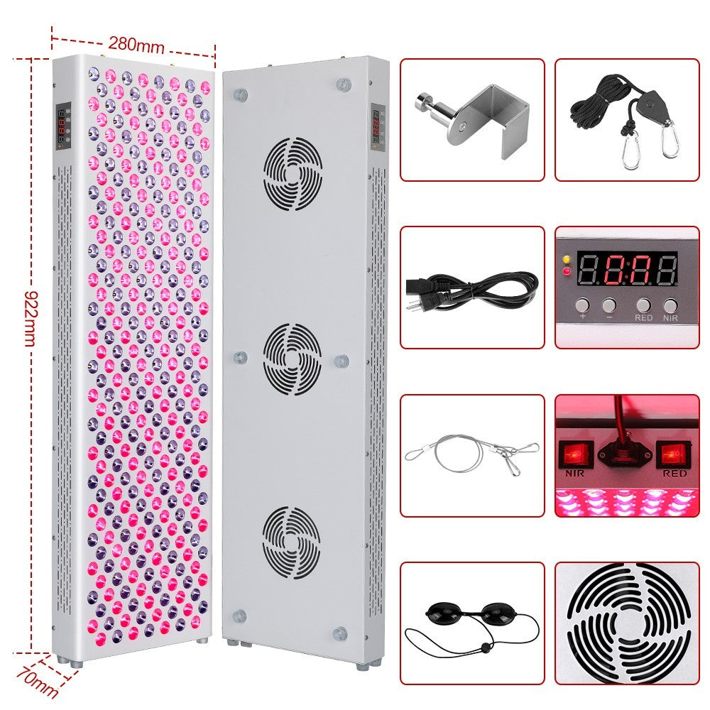 Vitality PRO 1500 Infrarød Lysterapi Panel 420W, Hvid - Effektiv lysterapi med 420W og 230V til hjemmebrug.