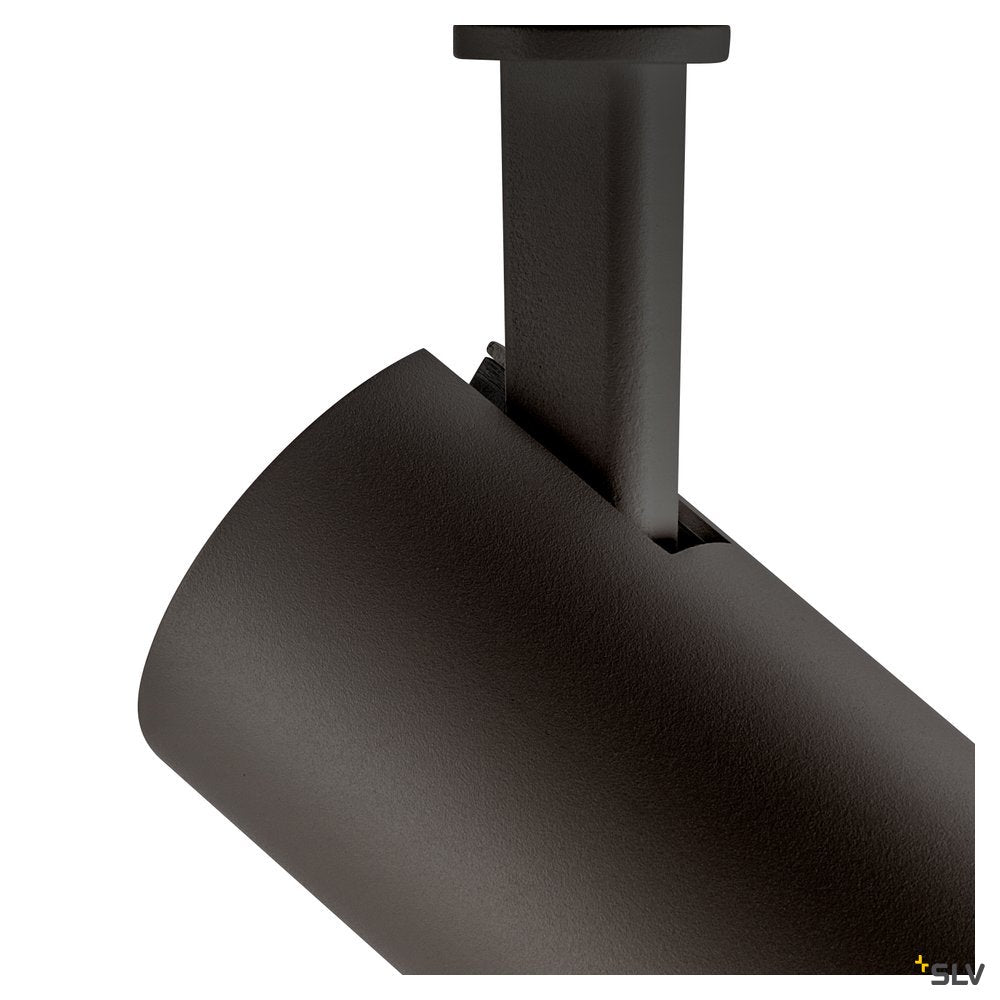 NUMINOS S, spot, 3000K, 1020 lm, 36°, til 3-faset, sort/sort