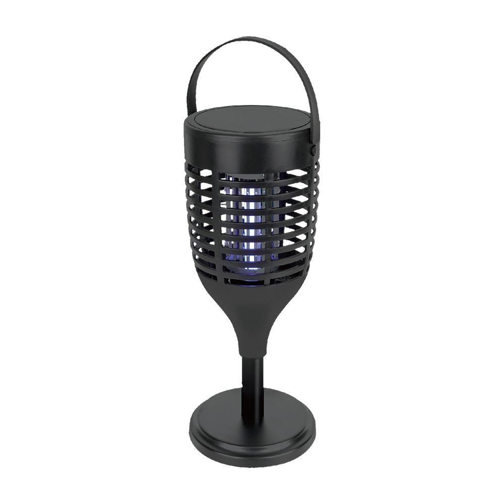 VTac solcelle insektlampe - Sort, 3-i-1 med IP24 beskyttelse og 1,3W effekt