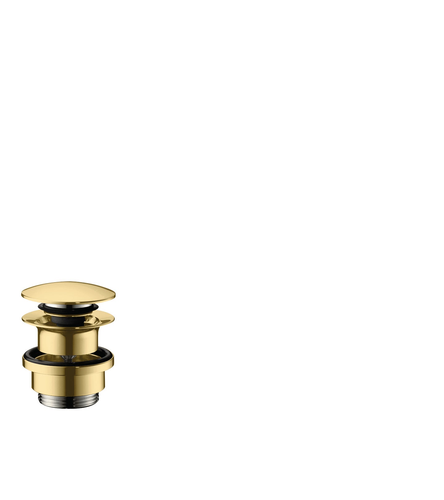 Hansgrohe push-open BV 1 1/4", poleret guld-optik